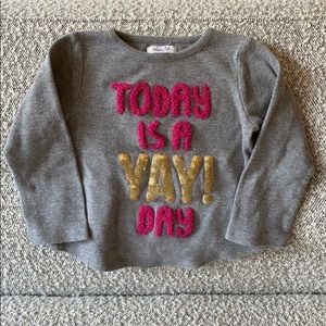 Mud Pie long sleeve shirt